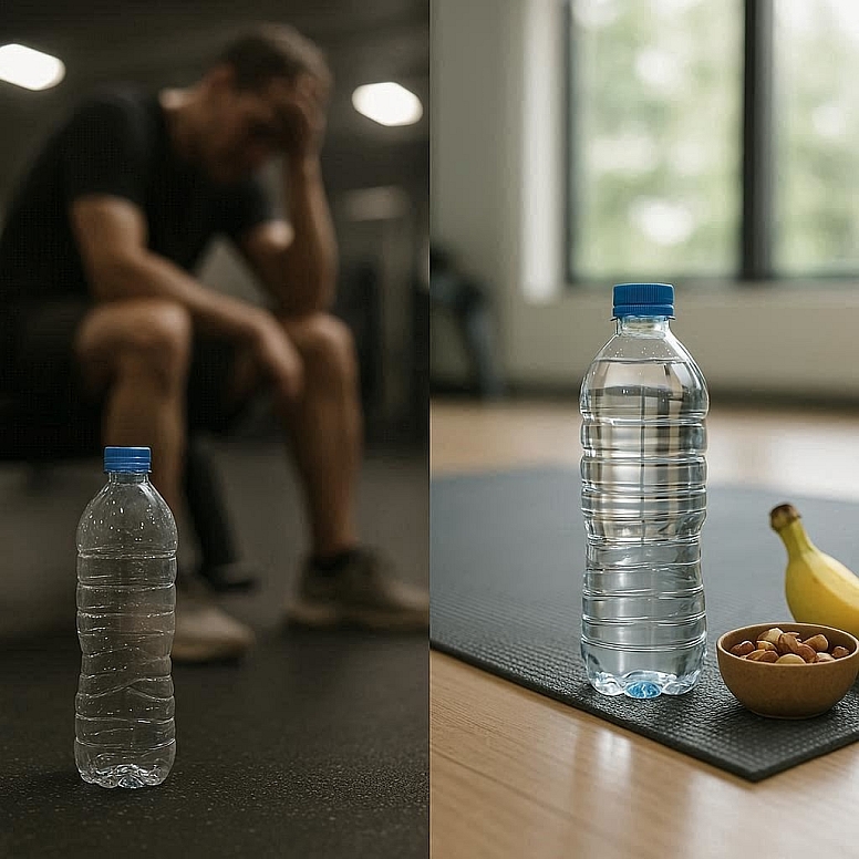 ignoring proper nutrition and hydration