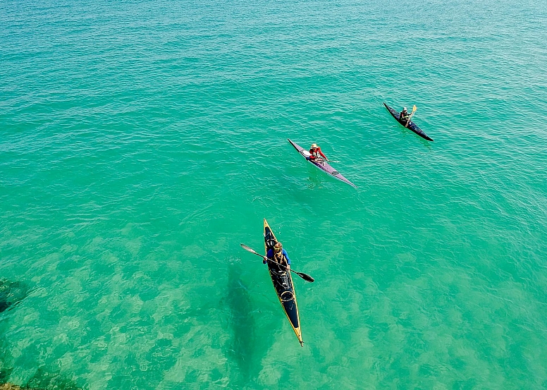 kayaking