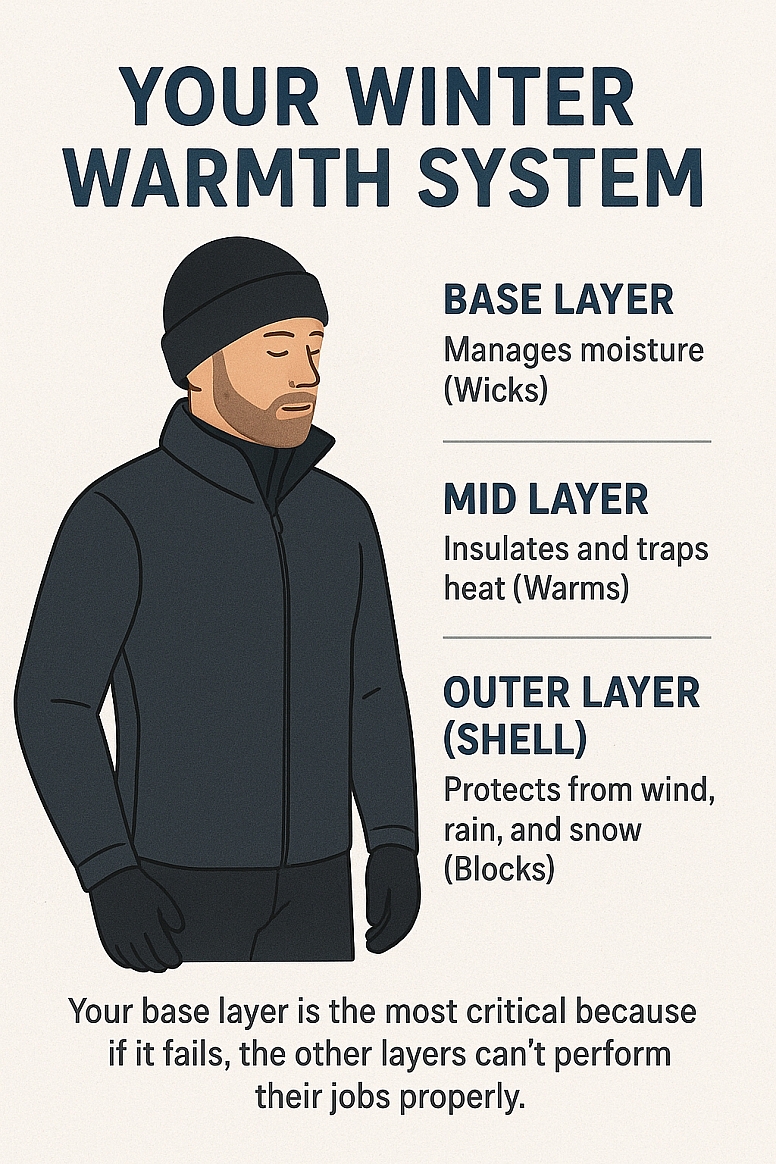 winter clothing layering explained