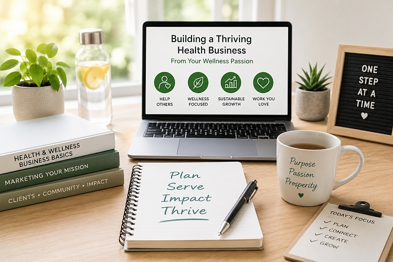 How To Build A Health Business From Your Wellness Passion