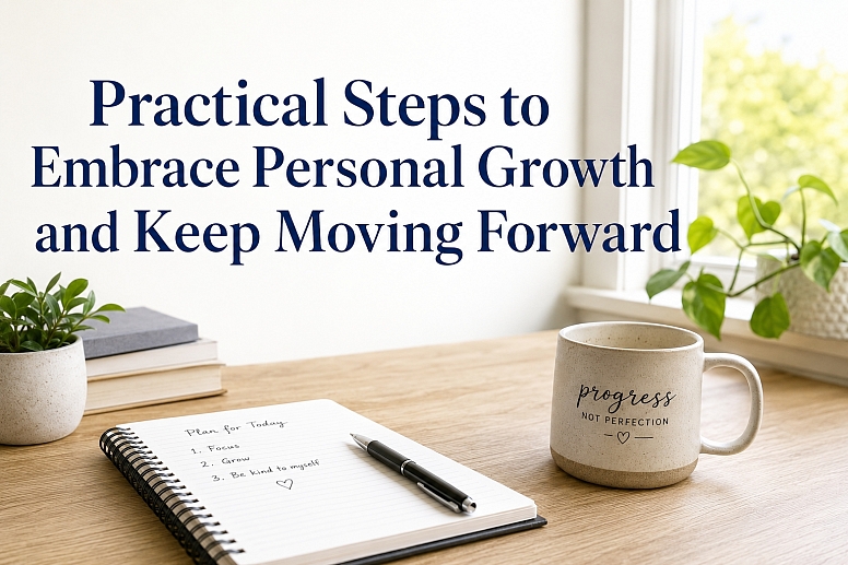 Practical Steps To Embrace Personal Growth Keep Moving Forward
