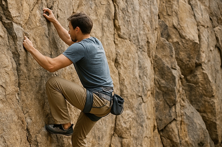 Rock Climbing For Beginners Strength And Technique Basics
